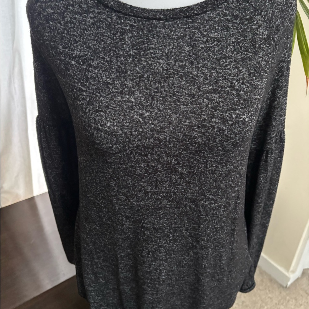 Old Navy Dark Gray Luxe Top